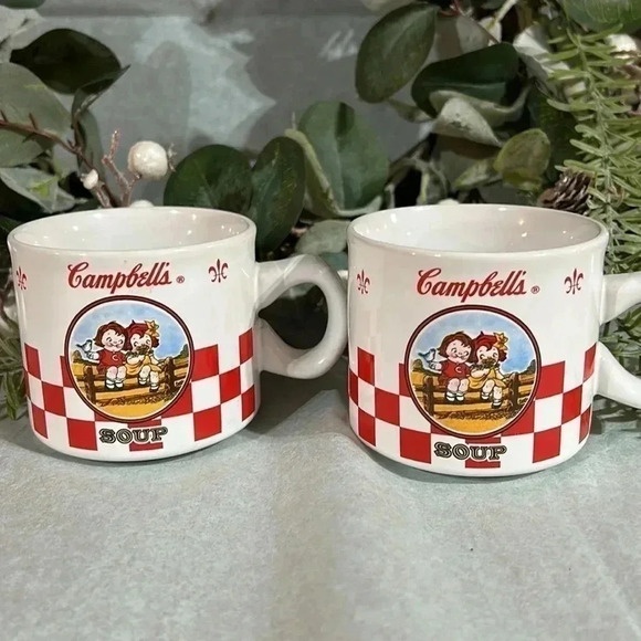 Campbell's M'm! M'm! Good! 2000 Soup Kids Vintage Coffee Mug Cup Summer Fun - Picture 2 of 7